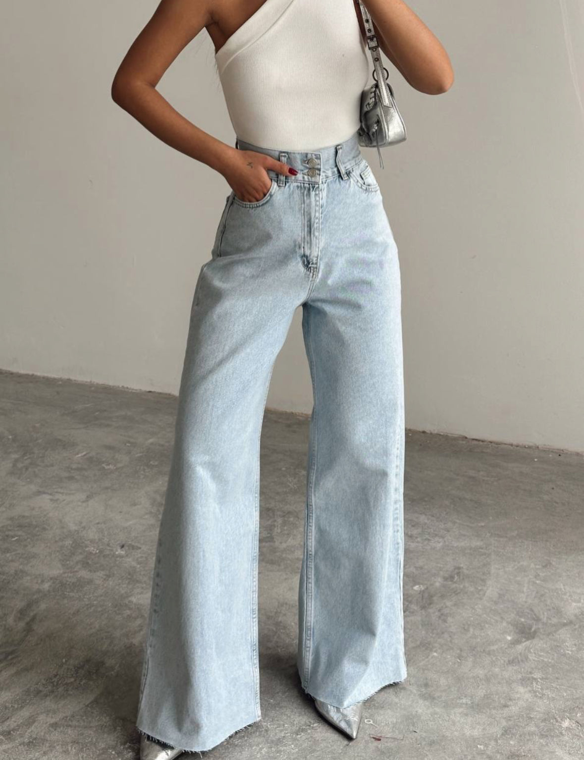 Wide leg Jean