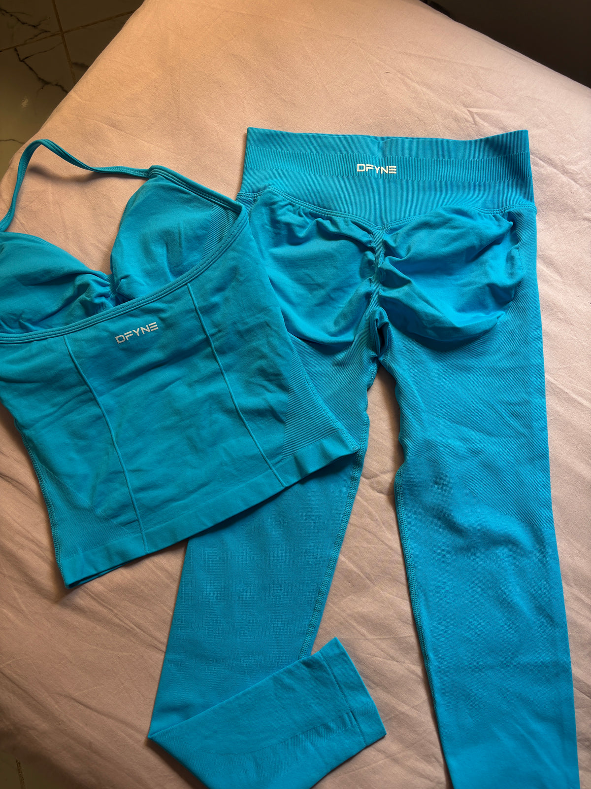 Dfyne Strappy Top-Legging Set