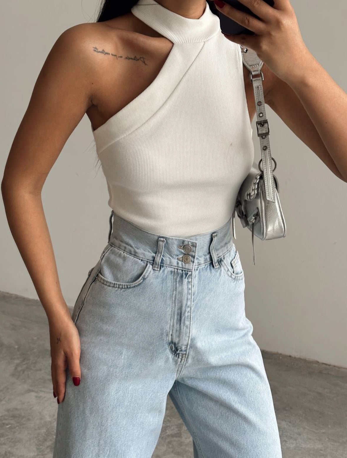 Wide leg Jean