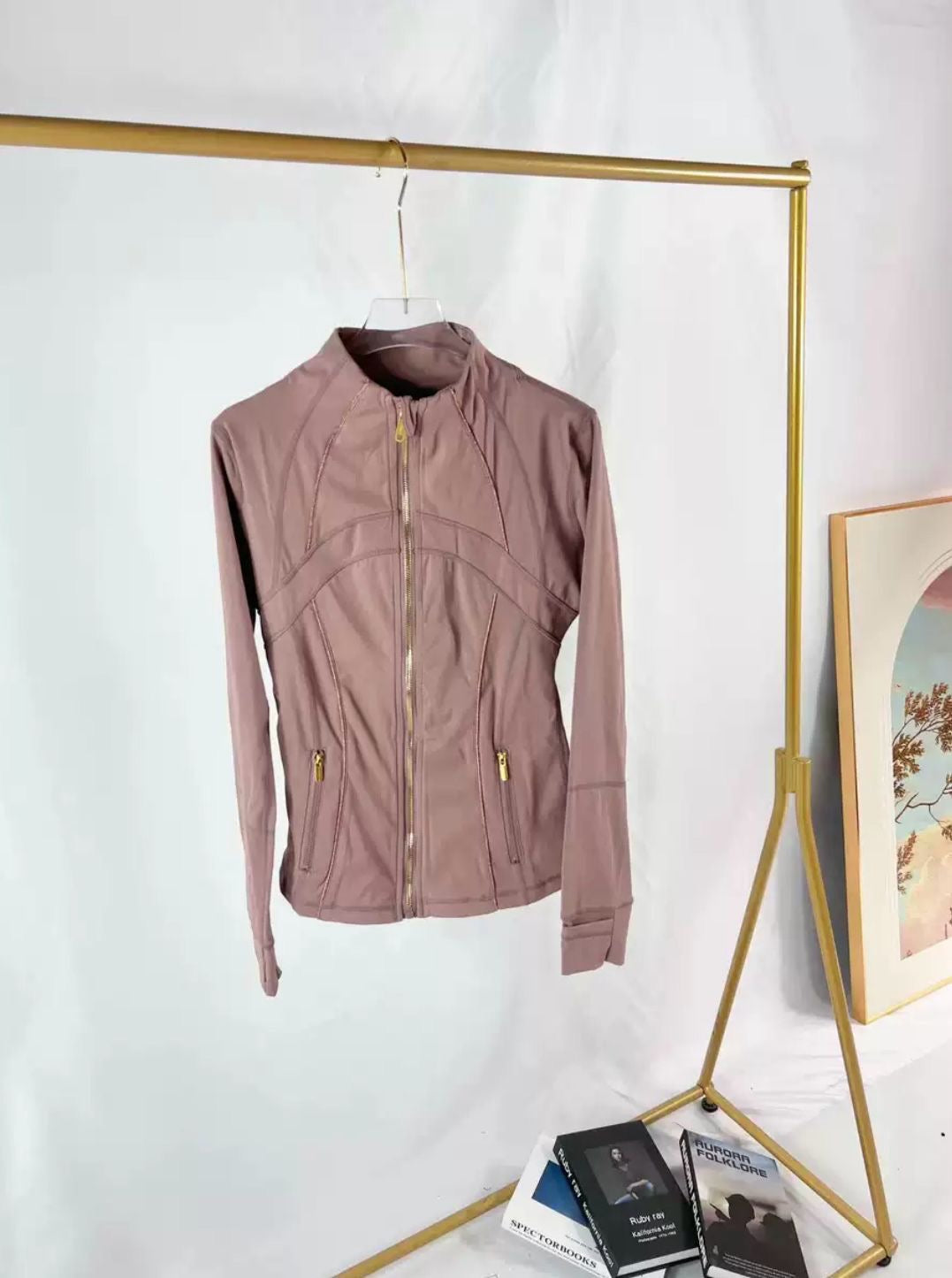 Define gold zipper Jacket