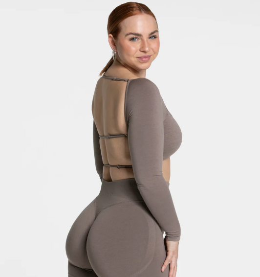 Teveo Backless Bra Legging Set